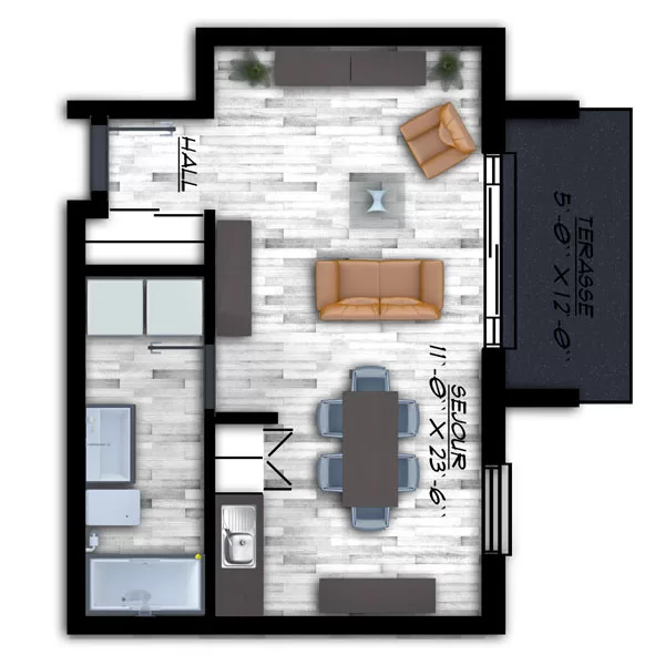 1 ½ à partir de 895$/mois