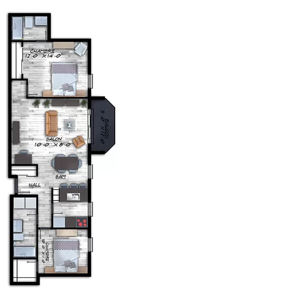 4 ½ à partir de 1285$/mois