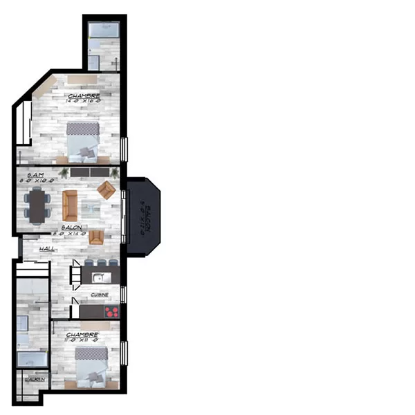 4 ½ à partir de 1285$/mois